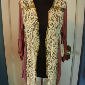 Gorgeous Festival  Back Corseted Jacket